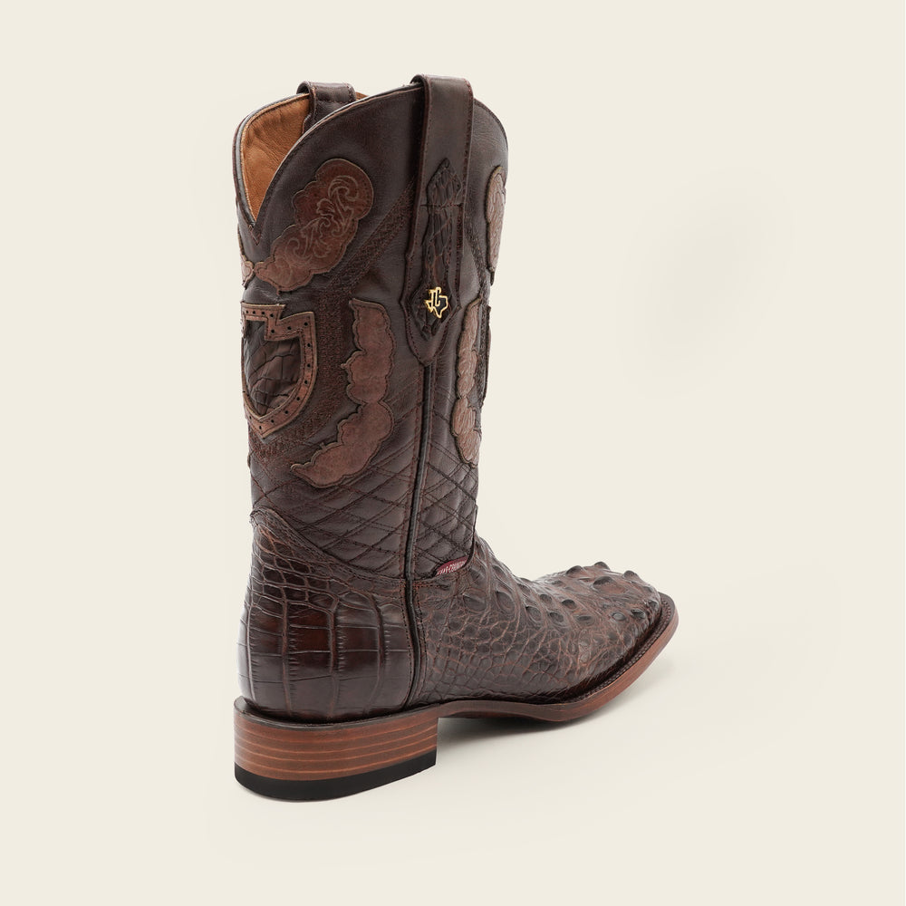 Exotic Boots Cowboy & Western Handmade Leather Boots Ranch Wear Men’s Exotic Footwear / Women’s Exotic Boots Premium Exotic Skins American Western Style Luxury Cowboy Boots Caiman leather boots Men’s Caiman boots Exotic leather boots Caiman belly boots Hornback Alligator Hornback