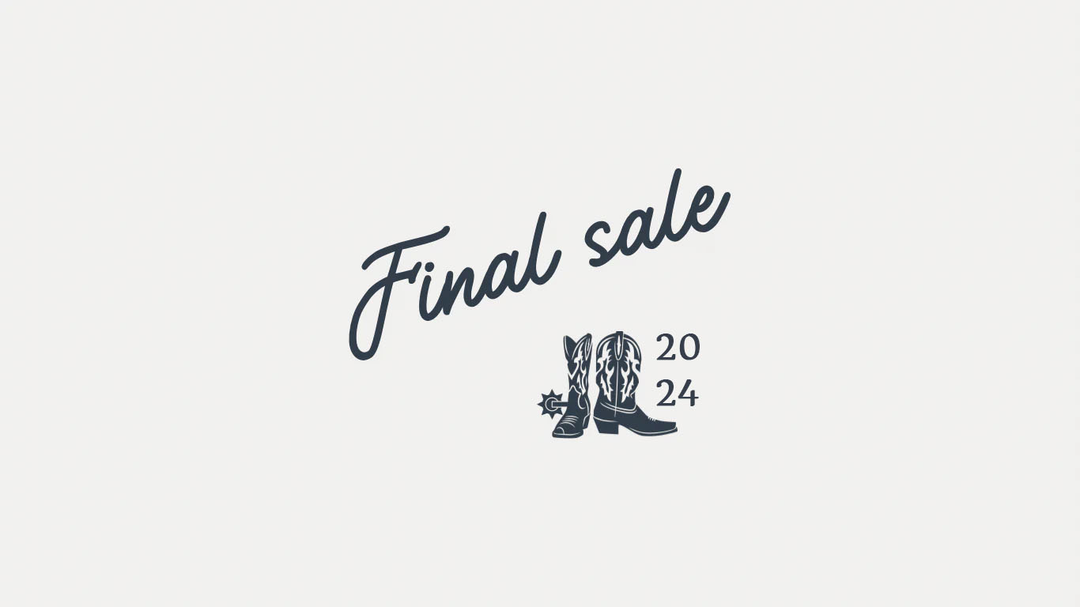 Final sale, yall