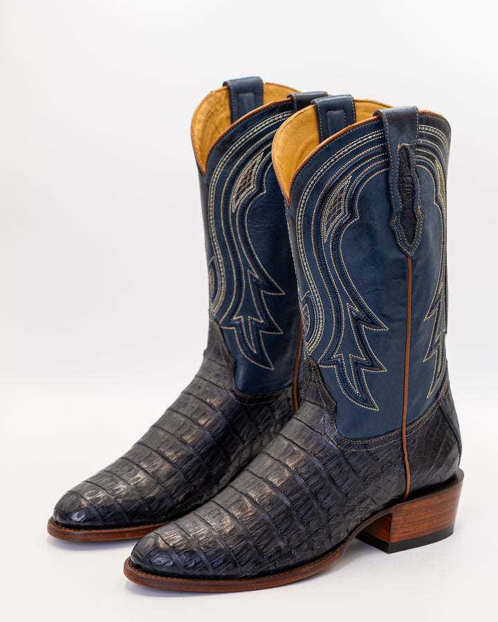 ostrich boots, full quill ostrich boots, caiman boots, stingray boots, alligator boots, American alligator boots, pirarucu boots, python boots, fish skin boots, lizard boots, crocodile boots, calf skin boots, cowhide boots, exotic leather boots, exotic western boots, men’s exotic boots, genuine exotic boots, men’s cowboy boots, western boots, country boots, handmade boots, luxury western boots, premium exotic leather, ranch style boots, Texas style boots, round toe boots, square toe boots, cutter toe boots