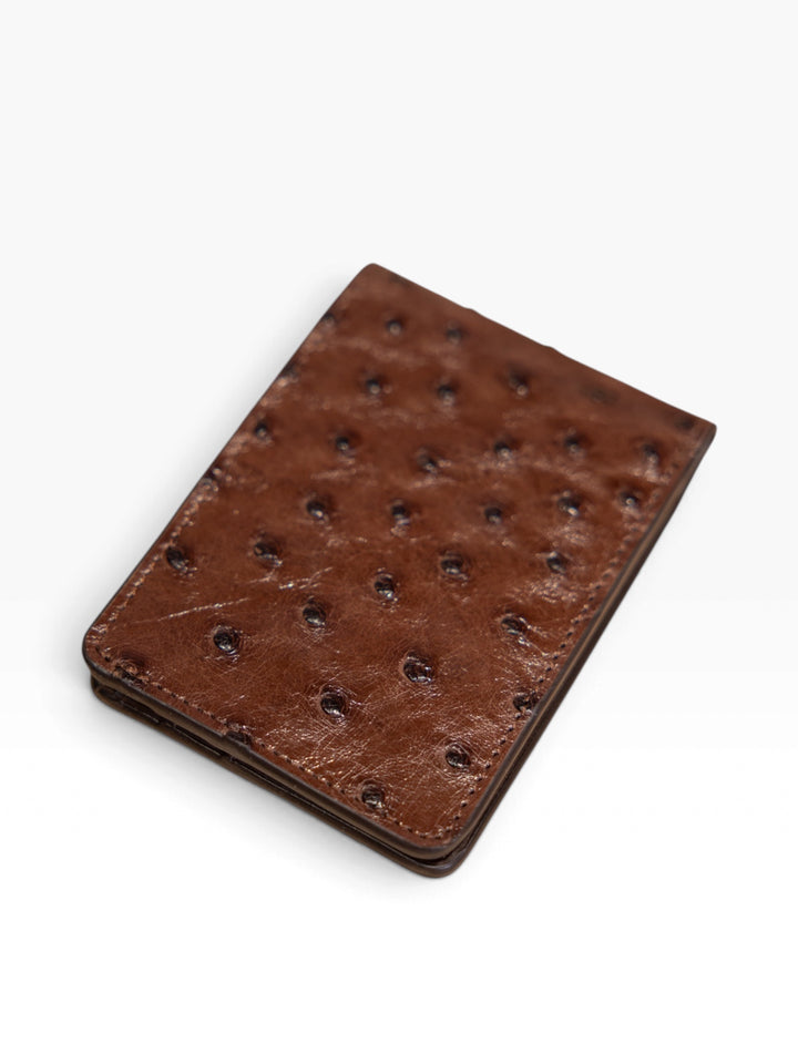Espresso Ostrich Wallet