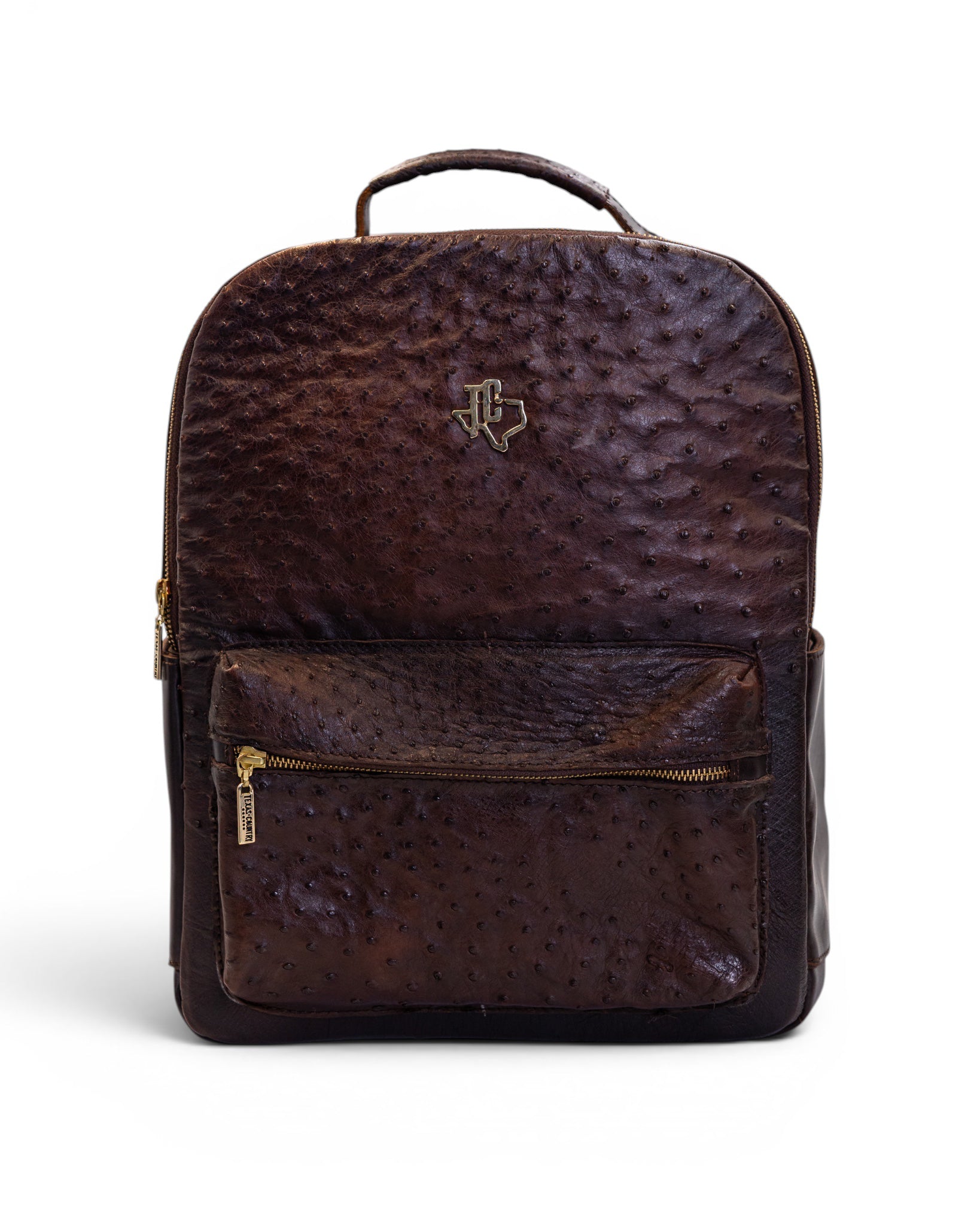 Espresso Ostrich Backpack – Texas Country Boots