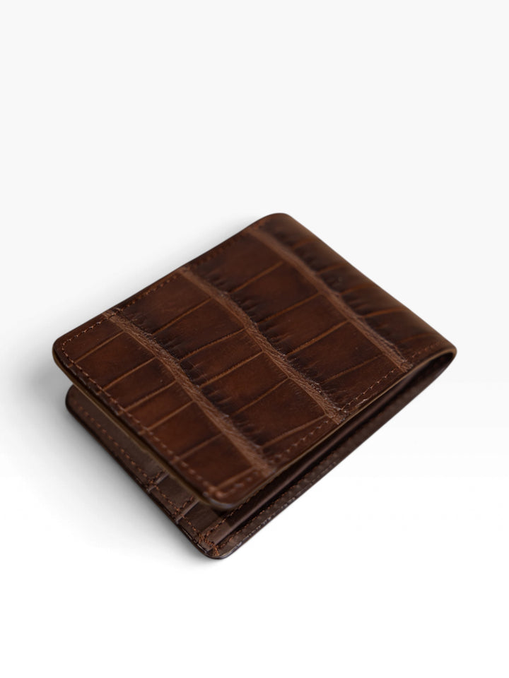 Espresso Alligator Wallet
