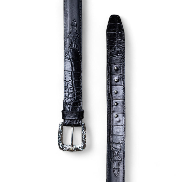 Alligator Onyx Belt