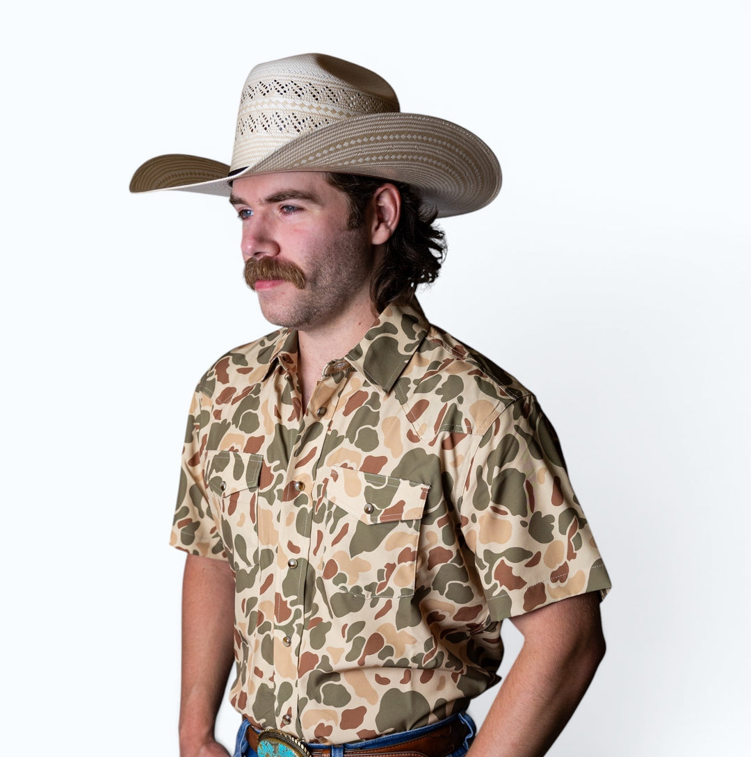 TC Camo Sand Sport Short Sleeve
