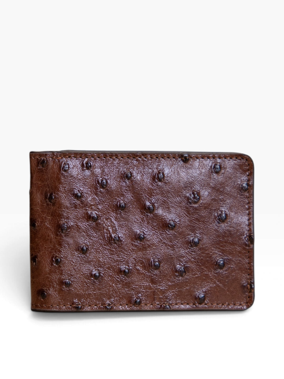 Espresso Ostrich Wallet