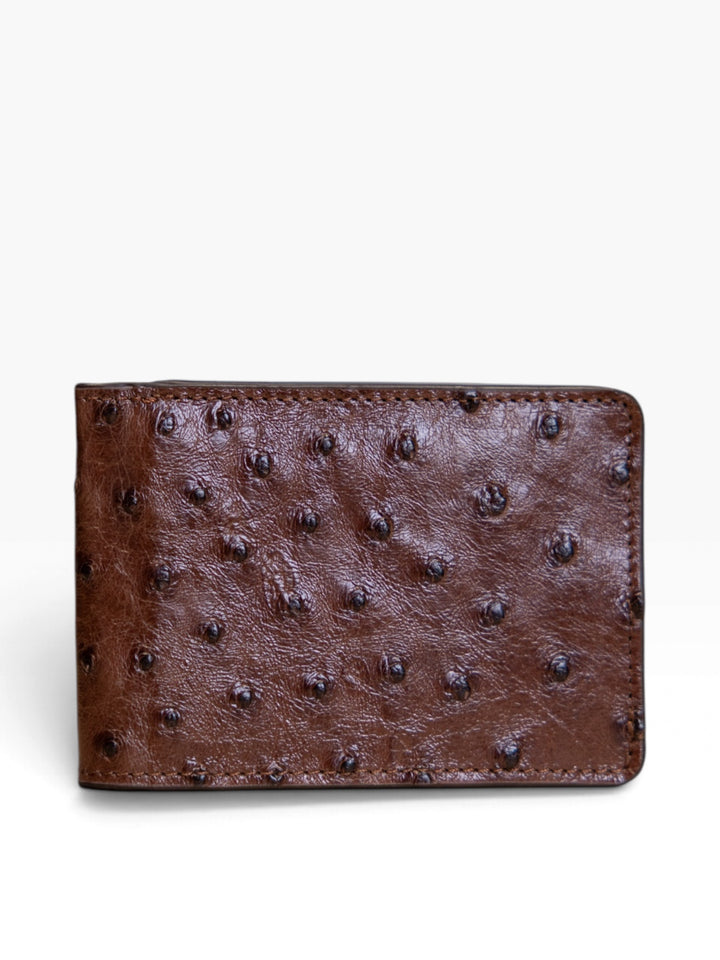 Espresso Ostrich Wallet