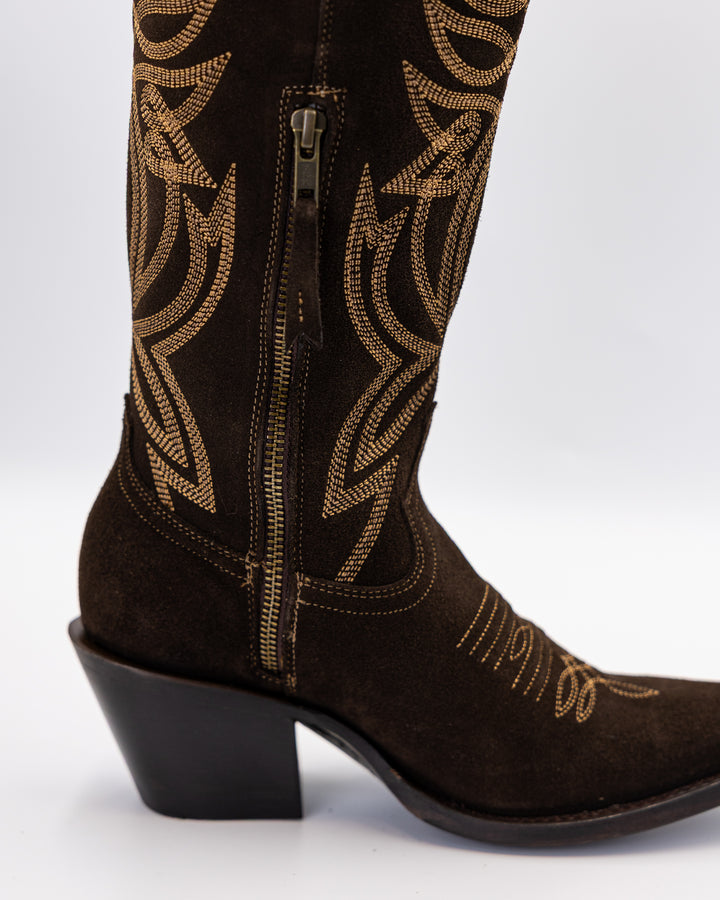 Allison Espresso Rough Out