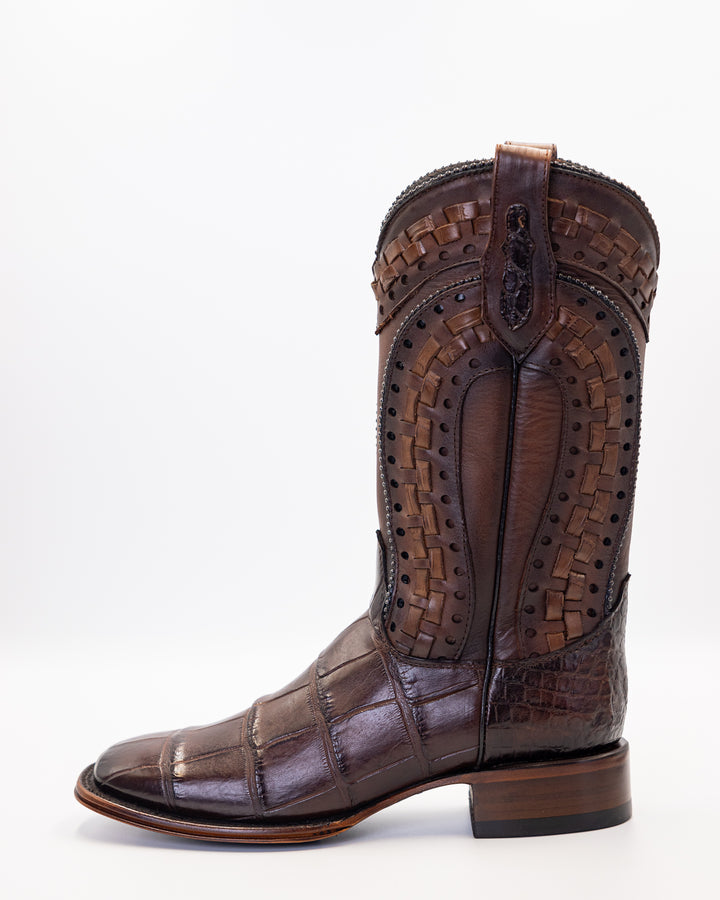 Men’s Caiman belly boots, full quill leather, exotic skin footwear, western-style boots, genuine hide craftsmanship, handmade cowboy boots, premium leather design, smooth finish ostrich, rustic men’s footwear, luxury Western fashion, traditional bootmaking, custom leather boots, durable ranch boots, authentic exotic leather, and high-quality Western wear.Western wear, Cowboy boots, Cowgirl boots, Western boots, Leather cowboy boots, Handmade cowboy boots, Western clothing, Country apparel, Rodeo gear, Ariat