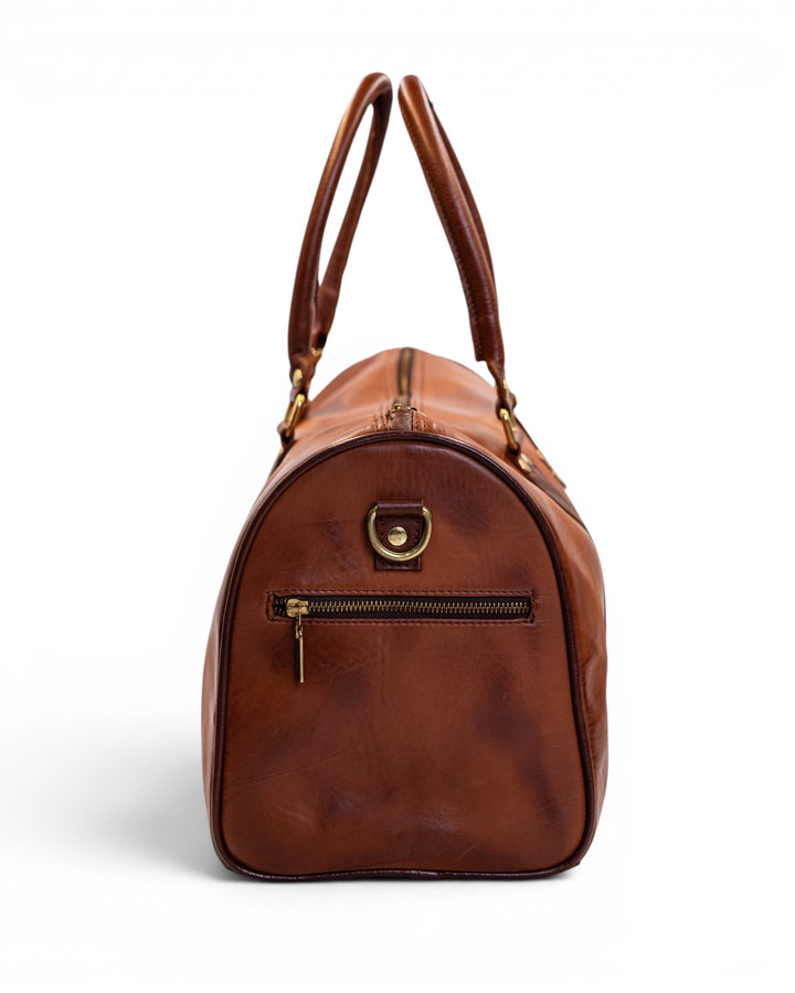 Scotch Calf Leather Duffle Bag