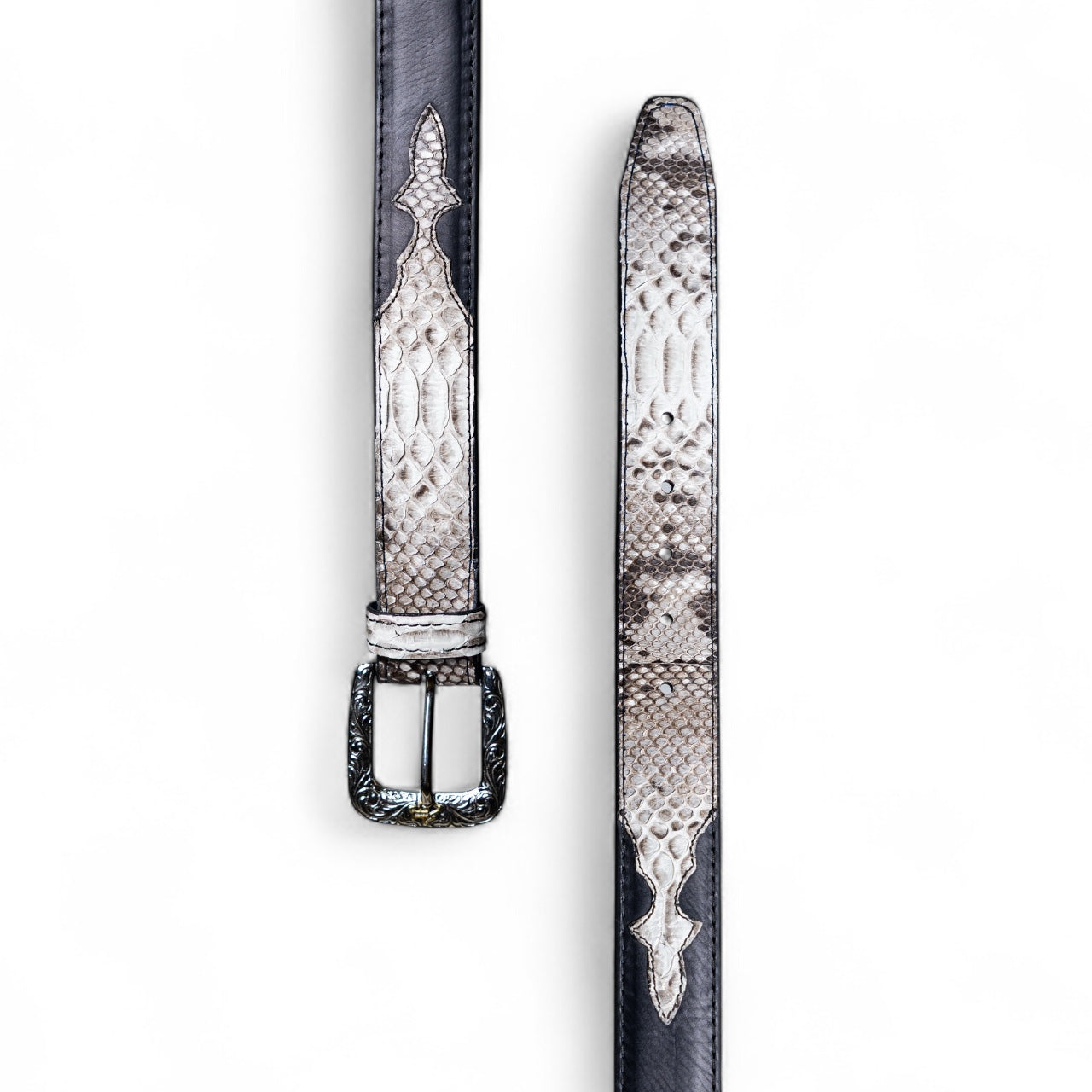 Python Natural Belt – Texas Country Boots