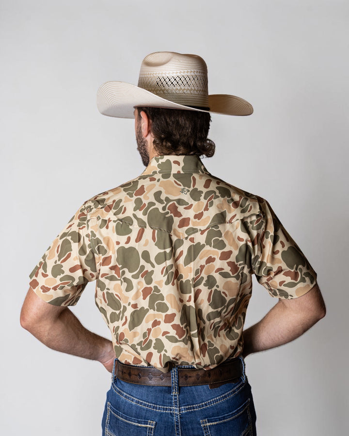 TC Camo Sand Sport Short Sleeve