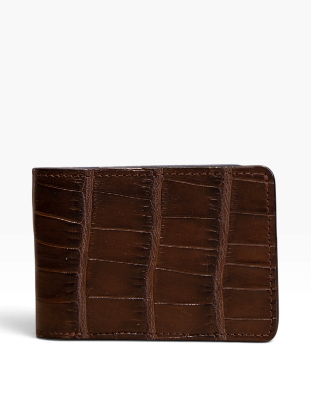 Espresso Alligator Wallet