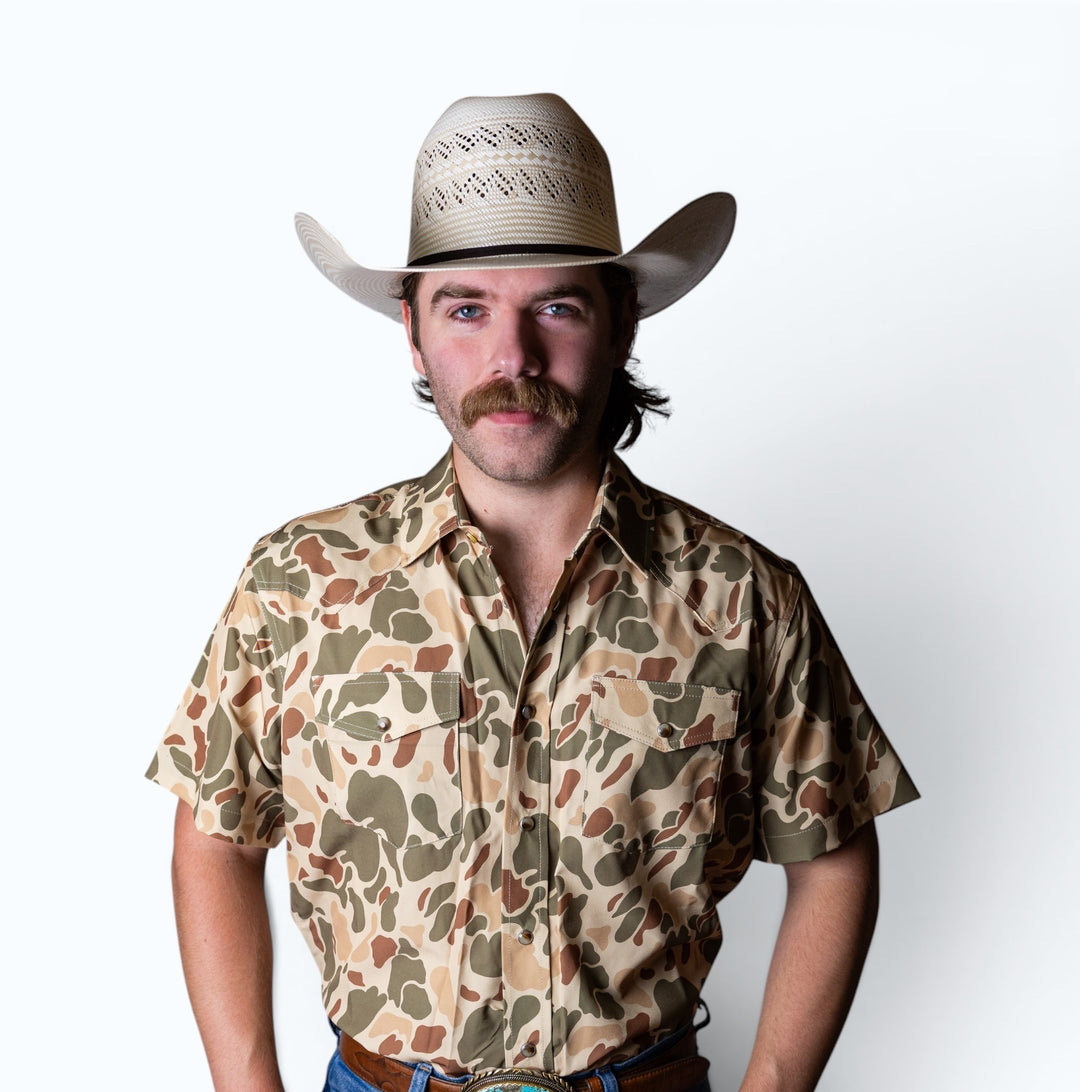 TC Camo Sand Sport Short Sleeve