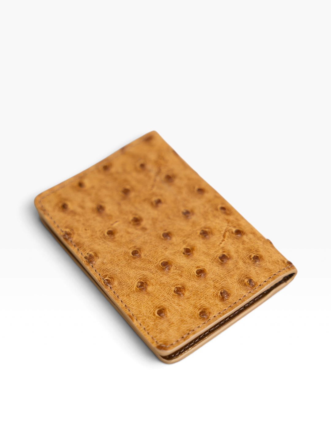 Cork Ostrich Bifold Wallet