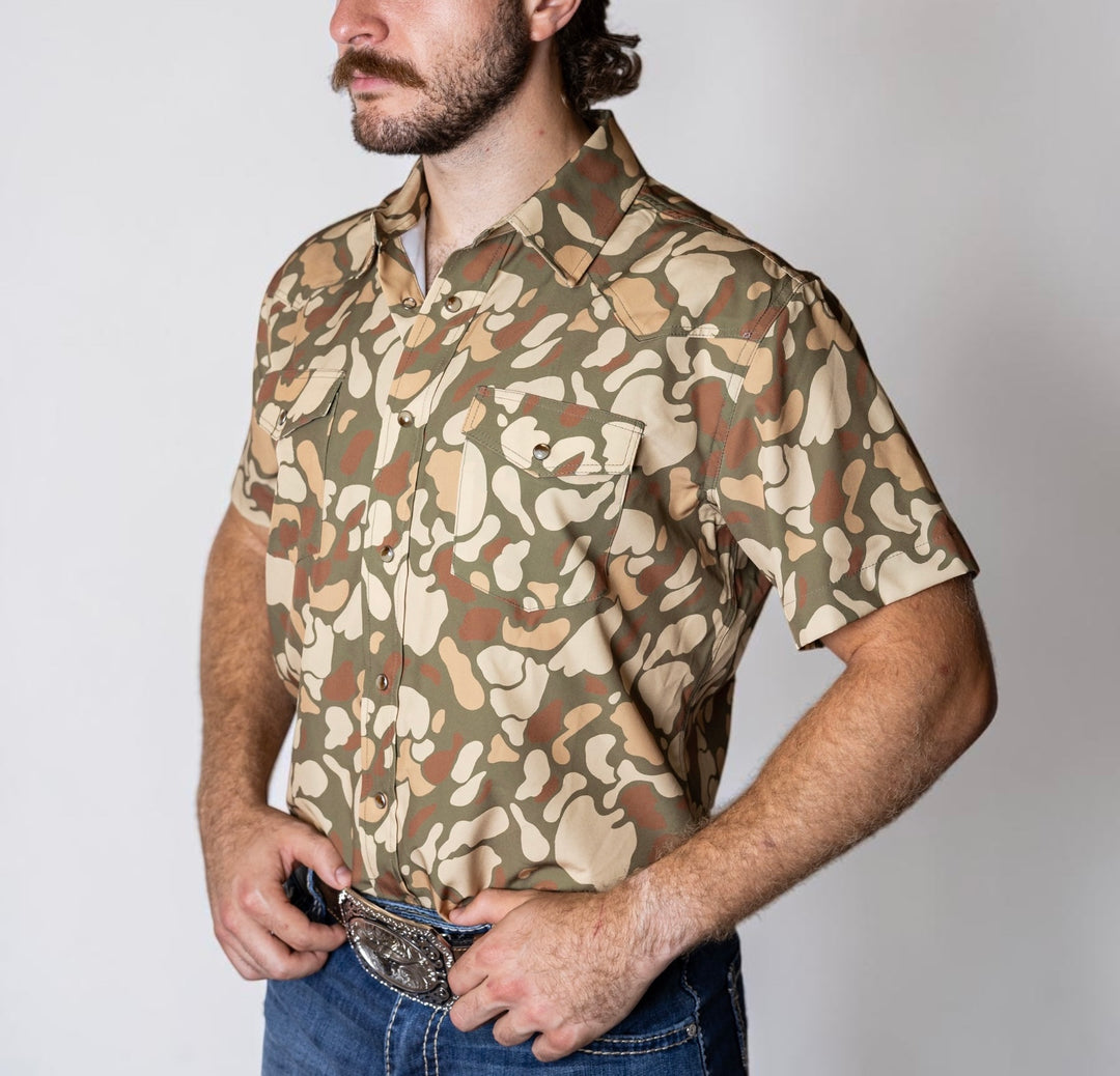 TC Camo Agave Sport Short Sleeve