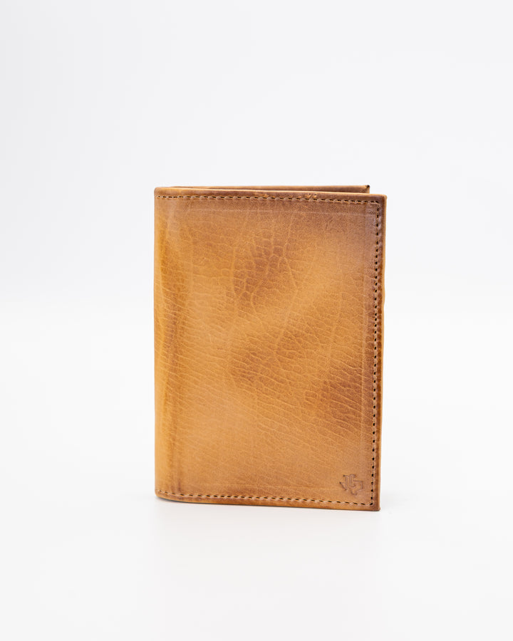 Rust Cork Passport Holder
