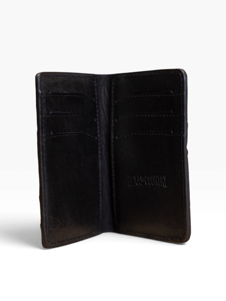 Onyx Ostrich Bifold Wallet