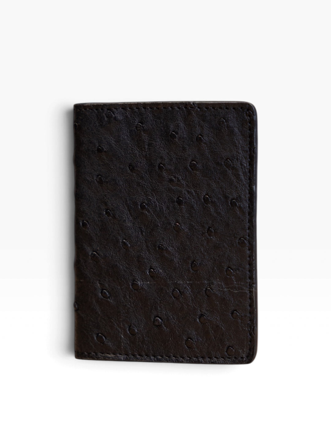 Onyx Ostrich Bifold Wallet