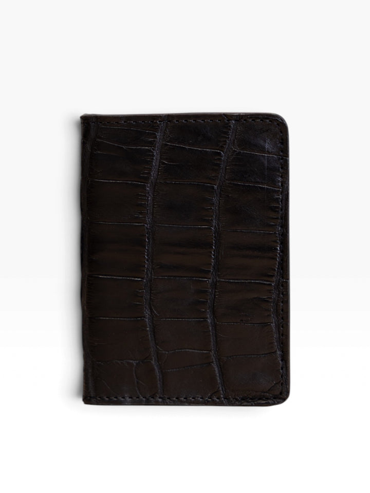 Onyx Alligator Bifold Wallet