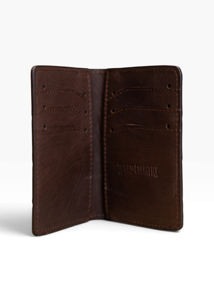 Espresso Alligator Bifold Wallet