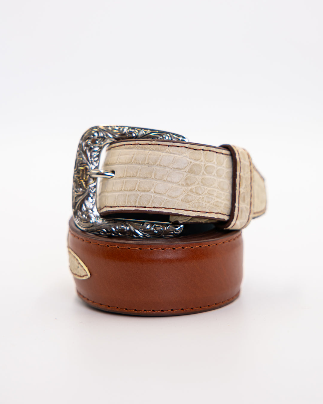 Alligator Ivory Belt