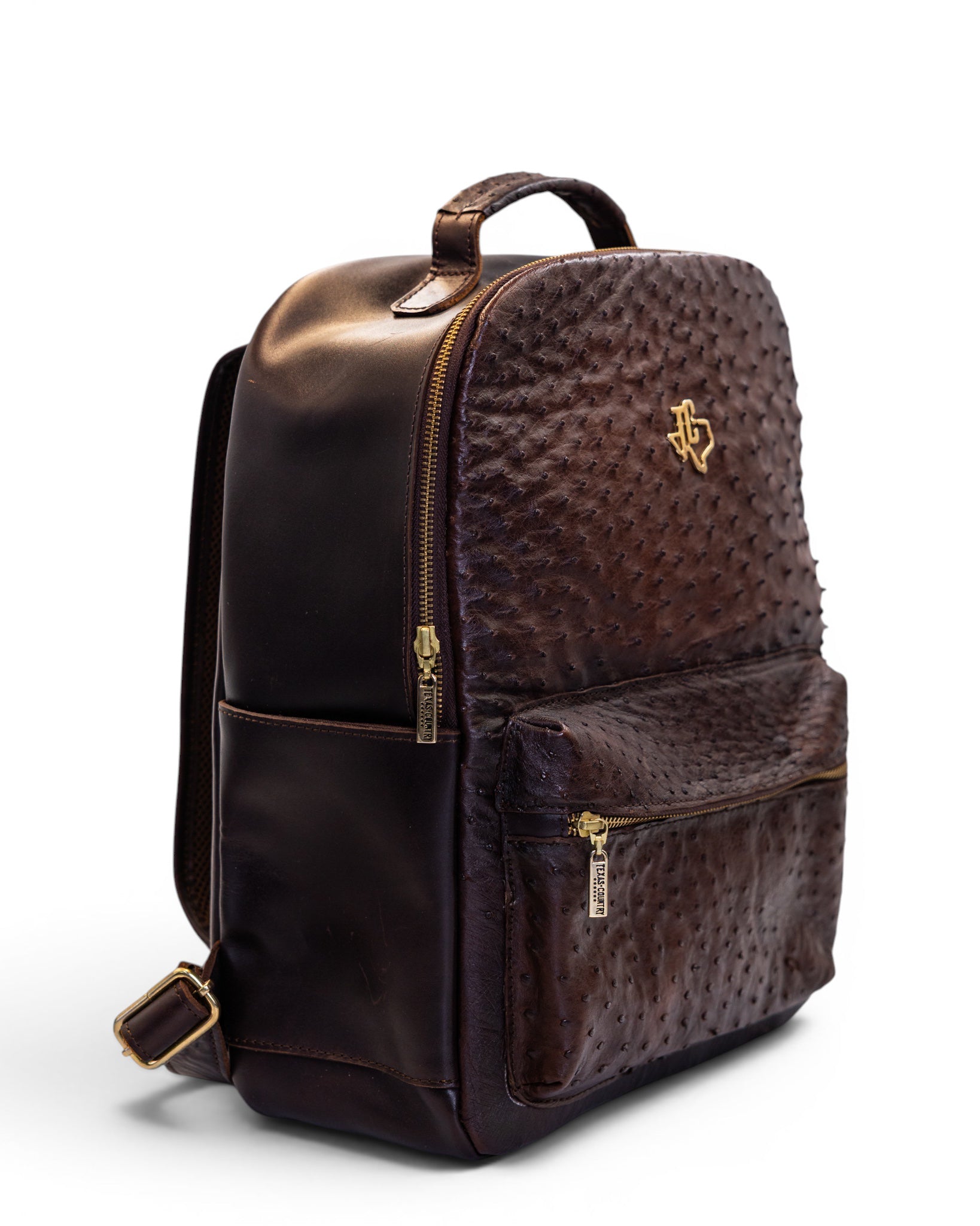 Espresso Ostrich Backpack – Texas Country Boots
