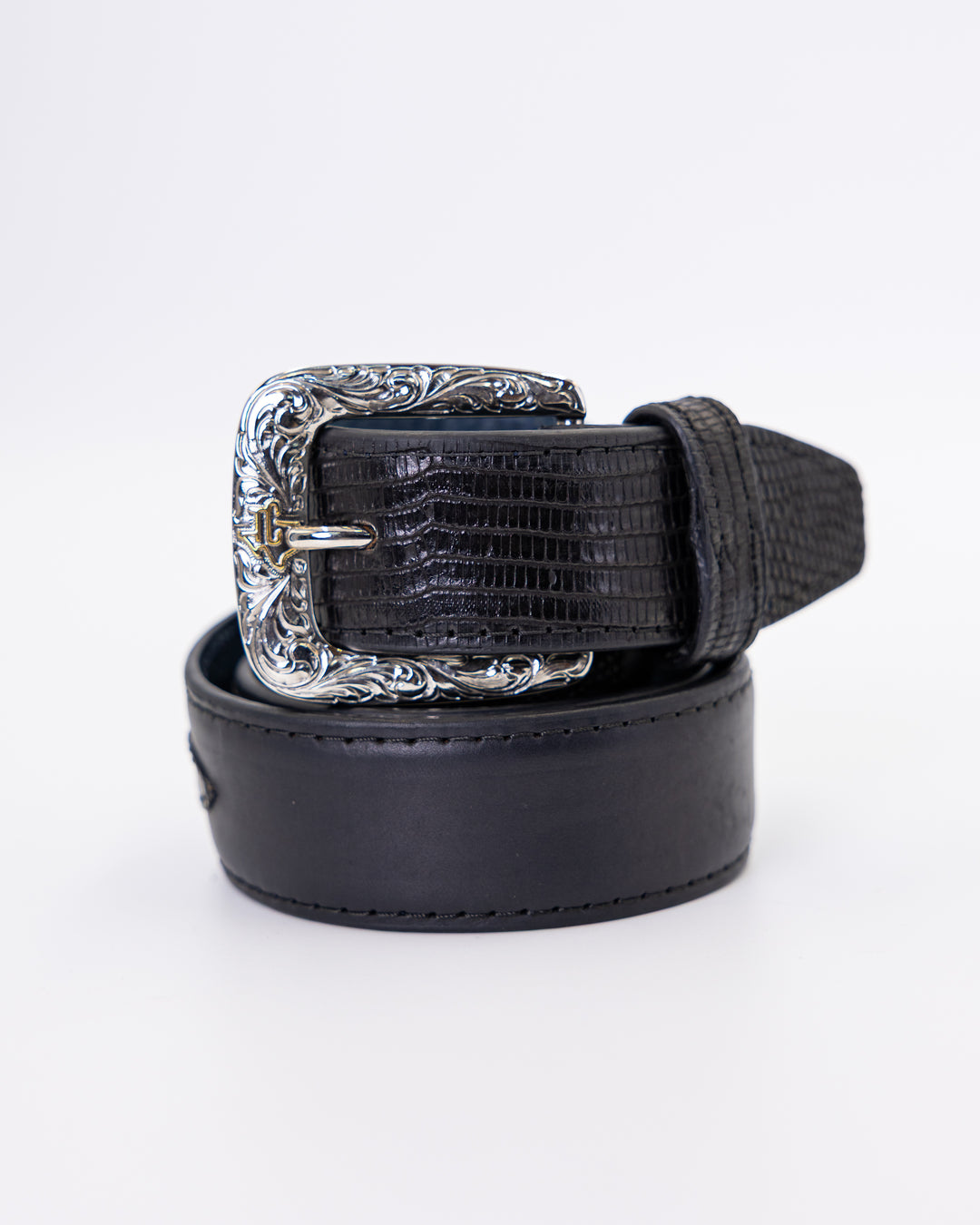 Onyx Lizard Belt