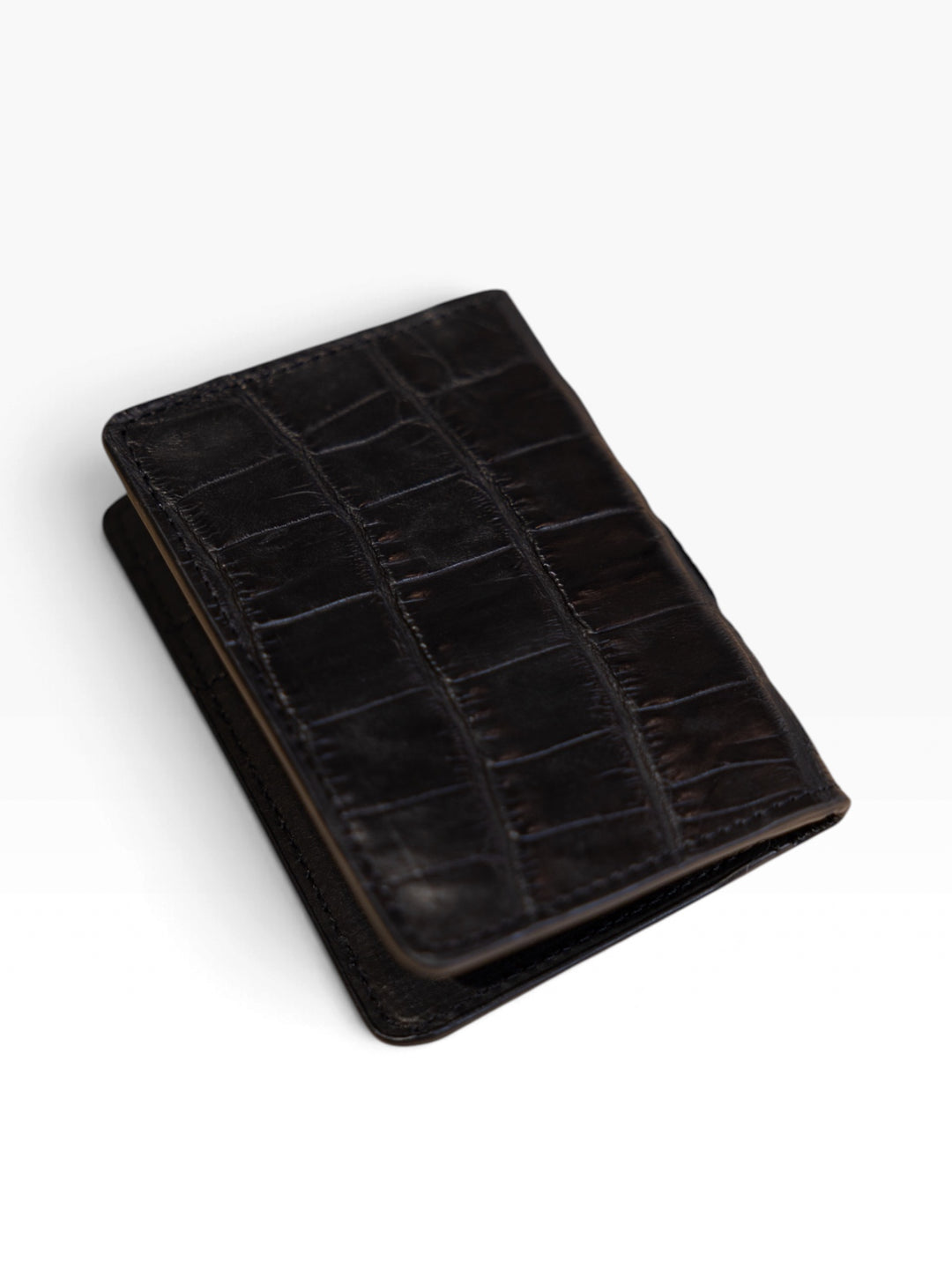 Onyx Alligator Bifold Wallet
