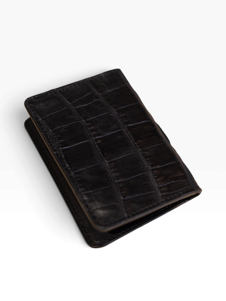 Onyx Alligator Bifold Wallet