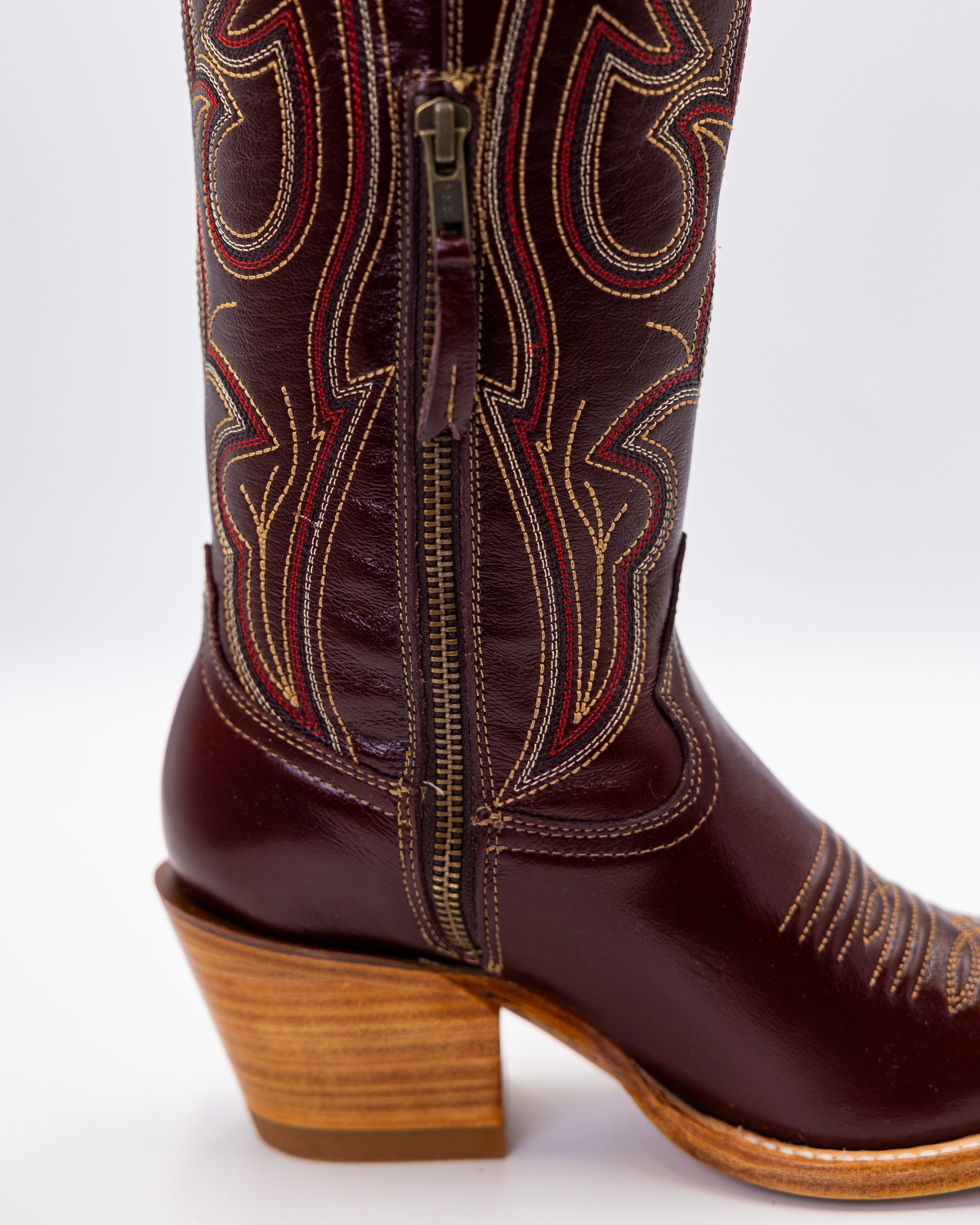 Allison Black Cherry – Texas Country Boots