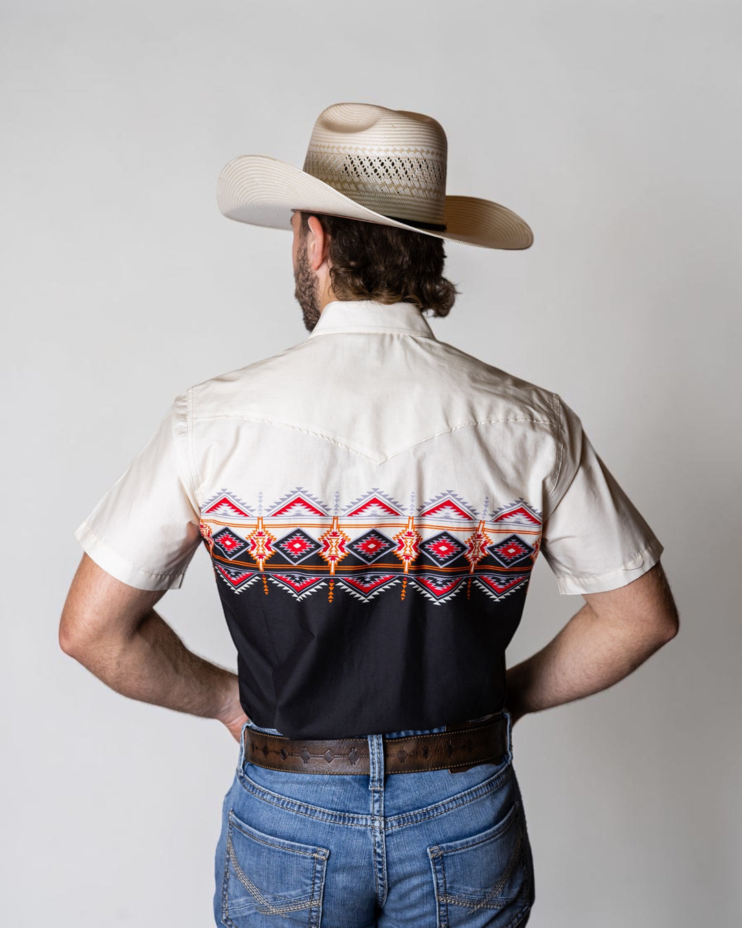 TC Sand Aztec Short Sleeve