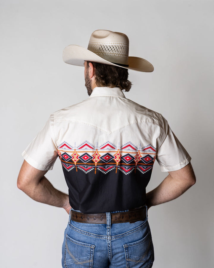 TC Sand Aztec Short Sleeve