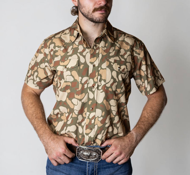 TC Camo Agave Sport Short Sleeve