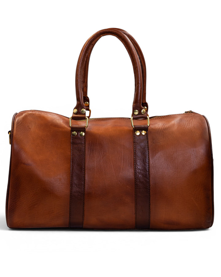 Scotch Calf Leather Duffle Bag