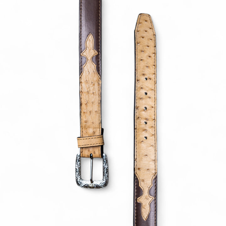 Sand Ostrich Belt